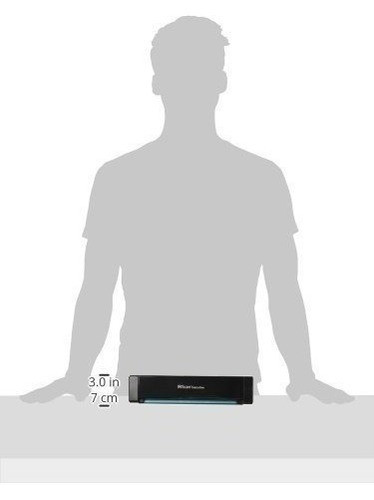 Iris Escaner De 4 Hojas Ejecutivo Talla Unica Negro 1