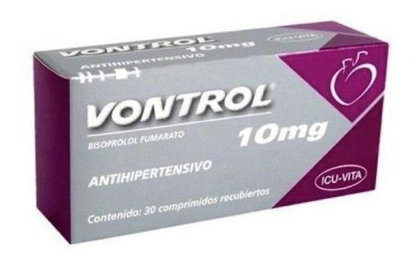Vontrol 10 Mg 30 Comprimidos | Bisoprolol 0