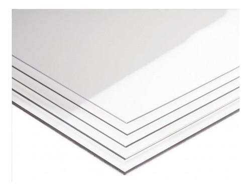 Placa De Pet - Transparente - 100x200 Cm 0,5 Mm De Espesor 0