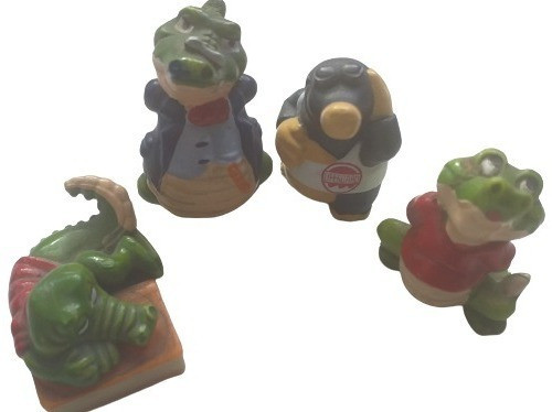 Miniatura Lote Familia 4 Papa Largato Mamá Foca 2 Hijitos 1