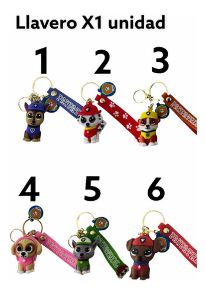 Llavero Paw Patrol Patrulla Canina Chase Marshal Souvenirs + 0 Llavero Paw Patrol Patrulla Canina Chase Marshal Souvenirs + 0