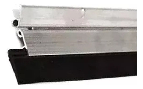 Zocalo Puerta - Automatico - Aluminio Con Goma Reforzado 1mt 0