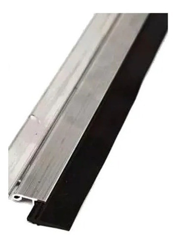 Zocalo Puerta - Automatico - Aluminio Con Goma Reforzado 1mt 0