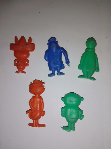 Muñeco Piedritas Billiken Don Gato Yogui Rajuela Maguila 1