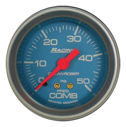 Manómetro Combustible Mecánico Racing Orlan Rober 313 C 50 0