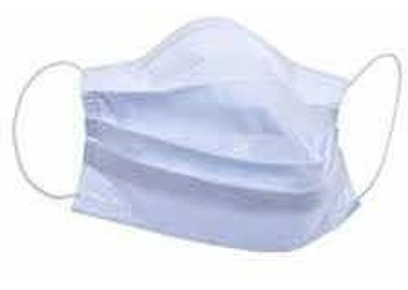 Barbijo Doble Tela Modelo Hospitalario 100 Unidades 1