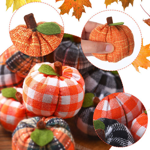 18 Calabazas Artificiales De Otoo, Calabazas De Cosecha Fals 1