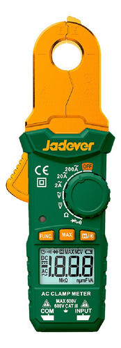 Pinza Amperimétrica Digital Ac 200a Jddm6501 Jadever 0
