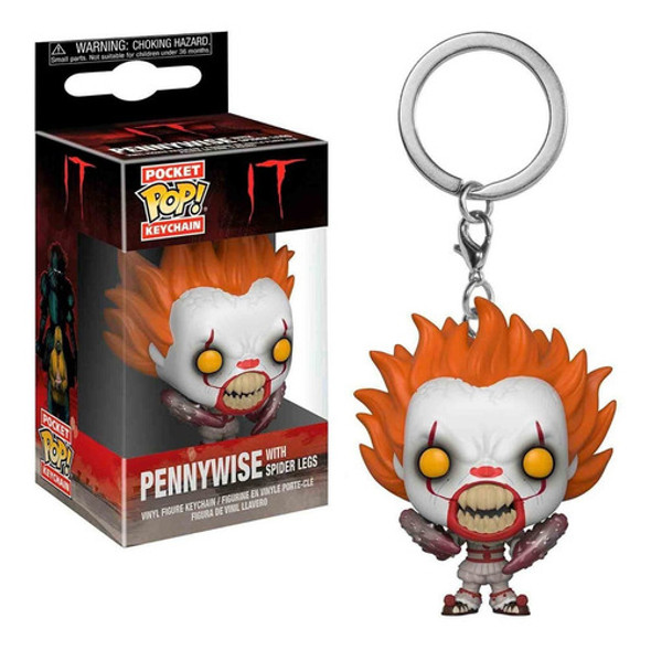 Llavero Funko Pocket Pop! It Pennywise With Spider Legs 0 Llavero Funko Pocket Pop! It Pennywise With Spider Legs 0