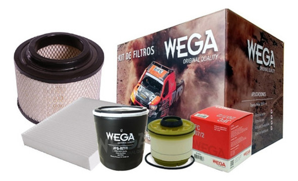 Kit Filtros Wega Para Toyota Hilux 2011 En Msp 0