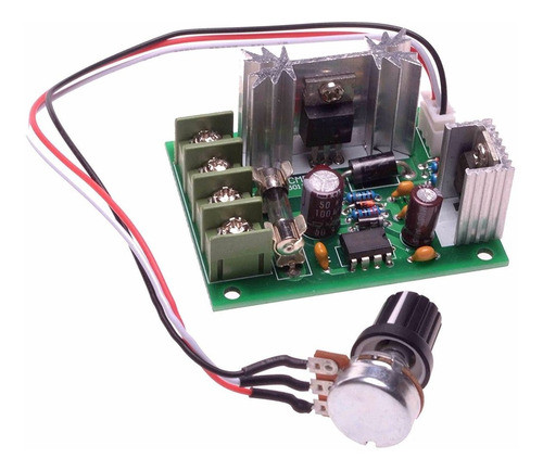 Pwm Control De Velocidad Para Motores 10v-30vdc 120w 5a 10a 0