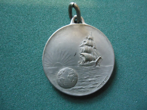 Medalla Fragata Sarmiento Viaje 1937  ( Cmo ) 0