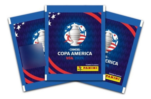 50 Sobres Del Álbum Copa América Usa 2024 Original Panini 0