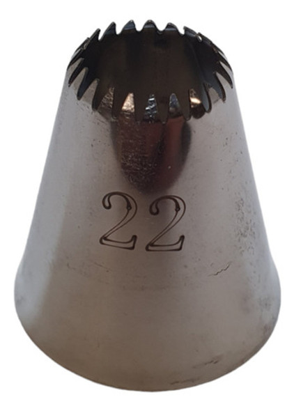 Boquilla Pico Rizado N° 22 - Doña Clara 0 Boquilla Pico Rizado N° 22 - Doña Clara 0