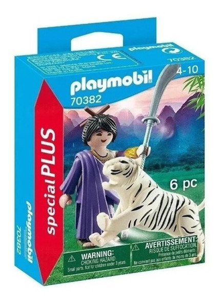 Playmobil Luchador Asiatico Con Tigre Special Plus 70382 Ed 0 Playmobil Luchador Asiatico Con Tigre Special Plus 70382 Ed 0