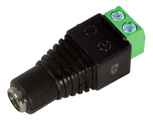 Pack X2: Conector Dc Hembra Atornillado 0