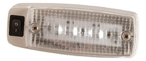Faro Plafon Led Interior Con Llave 12/24v 146x56mm Motorhome 0