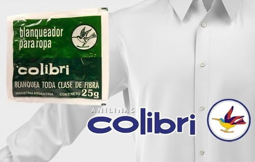 Blanqueador Colibri X 25 Grs X 38 Unidades 1