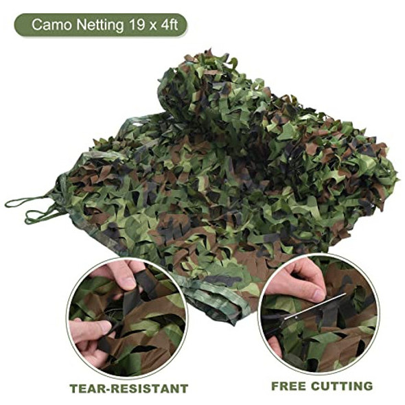 Red De Camuflaje Reforzada P/camping Fiesta Sombra 1.5x6m 1 Red De Camuflaje Reforzada P/camping Fiesta Sombra 1.5x6m 1