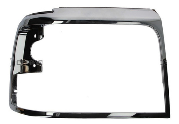 Aro De Faro Ford F-100 F150 1996 97 98 99 Cromado , 0