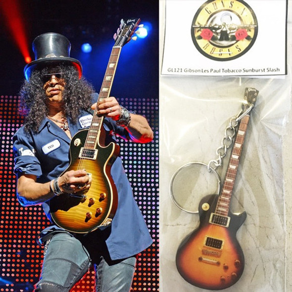 Pack X3 Guitarra Llavero Guns N Roses Slash (o Surtido Elec) 1