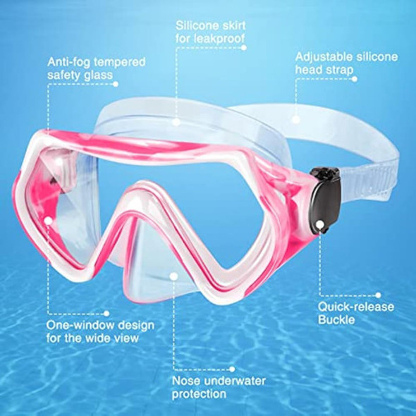 Juego De Esnórquel Para Niños, Con Parte Superior 1