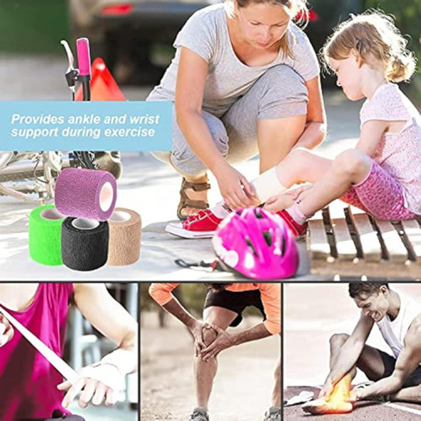 Envoltura De Vendaje Autoadhesiva, 2 Pulgadas X 5 1