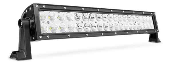 Barra Led 120w 40 Led 54cm 4x4 Camioneta Camion + Soportes 0