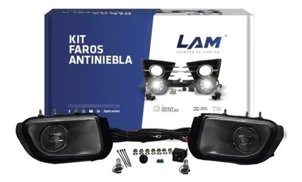 Kit Faros Auxiliares Chevrolet Blazer 2001 A 2010 Fase 3 0