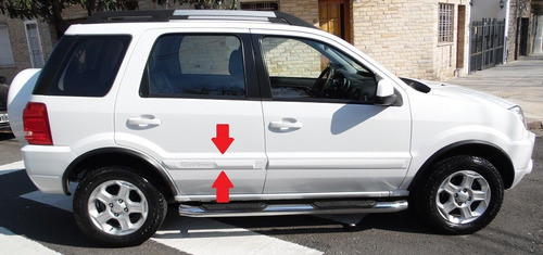 Ford Ecosport 2010/2013 Bagueta De Puerta Trasera Derecha Para Pintar Walrod306 0