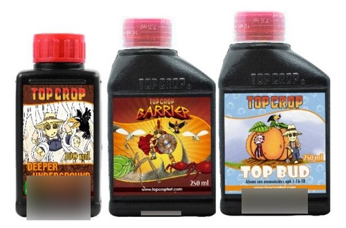 Combo Top Crop Deeper 100ml + Barrier 250ml + Top Bud 250ml 0