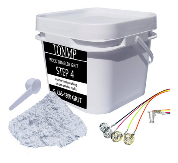 Pulido Para Piedras 23 Kg 1200 Granos Compatible Con Tumbler 0
