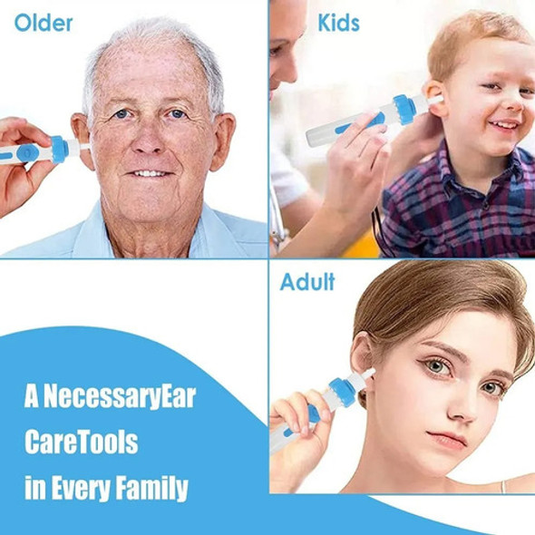 Limpiador De Oídos Electrico Removedor Cera Orejas 1