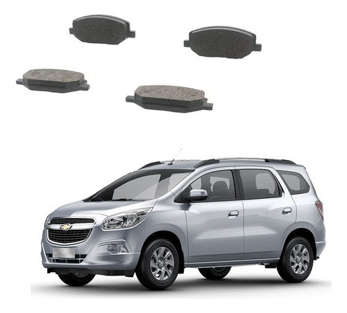 Juego Pastillas Freno Chevrolet Spin 2017 2018 2019 2020 0