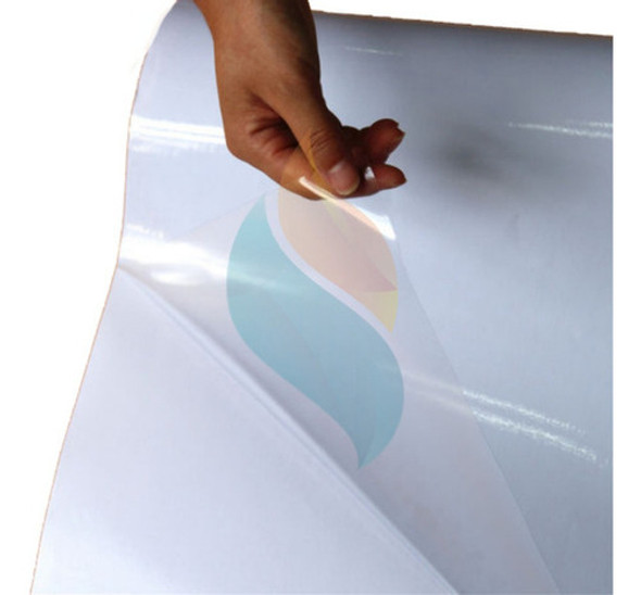 Vinilo Transparerente Sublimable Autoadhesivo 60cm X 1 Met 0
