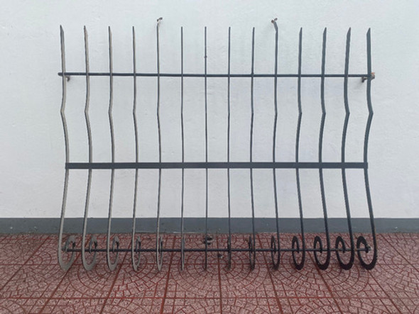 Rejas Antigua De Hierro Estilo Colonial Muy Pesada 1