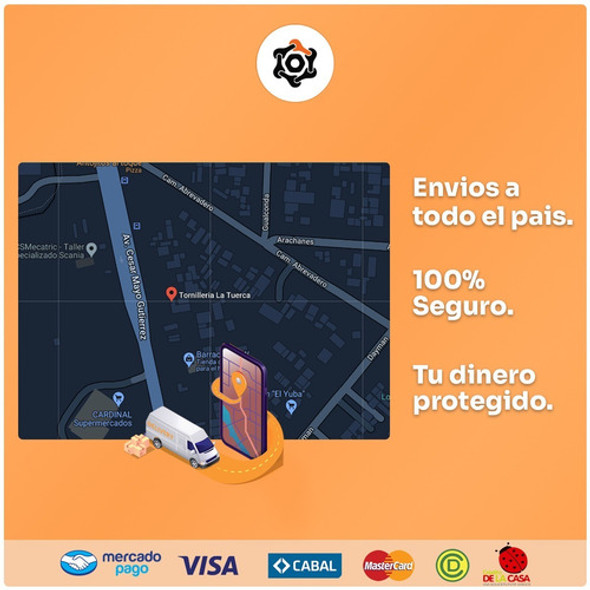 Tornillo Chapa Hexagonal Punta Mecha Autob 12x2 - 200pcs 1