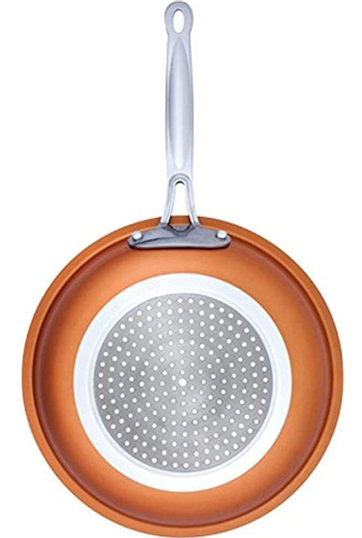 Sarten Antiadherente De Ceramica De Cobre Sarten De 8  In 1 Sarten Antiadherente De Ceramica De Cobre Sarten De 8  In 1