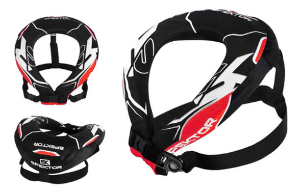 Protector Cervical Adulto Spektor Rojo Moto Avenida 0