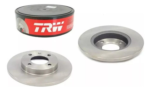 Juego Discos De Freno Solidos Delanteros Peugeot 208 1.5 0