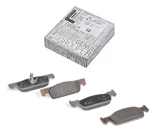 Juego Pastillas Freno Delanteras Renault Originales 0