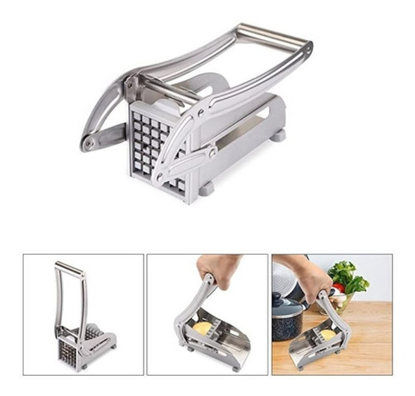 Cortadora De Papas Baston Acero Inox 2 Cuchillas Envio $0 0 Cortadora De Papas Baston Acero Inox 2 Cuchillas Envio $0 0