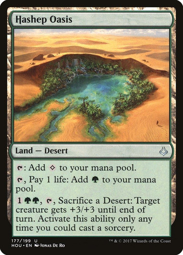 Carta Magic Hashep Oasis Hour Of Devastation Mtg Bsas 0