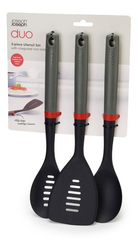 Espátula, Cucharon  + Cuchara Con Soporte Joseph Joseph 1