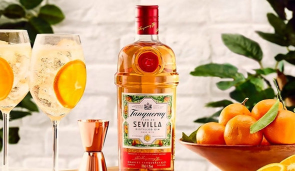 Gin Tanqueray Flor Sevilla 700ml Pack X2 Original 1