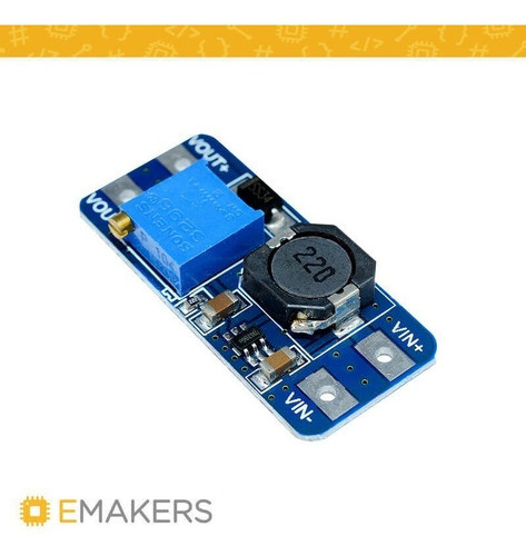Modulo Fuente Dc-dc Step Up Variable Bt3608 28v 3a Emakers 1