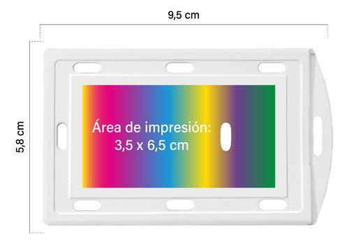 100 Portasube Portacredencial Personalizado C Logo Fullcolor 1