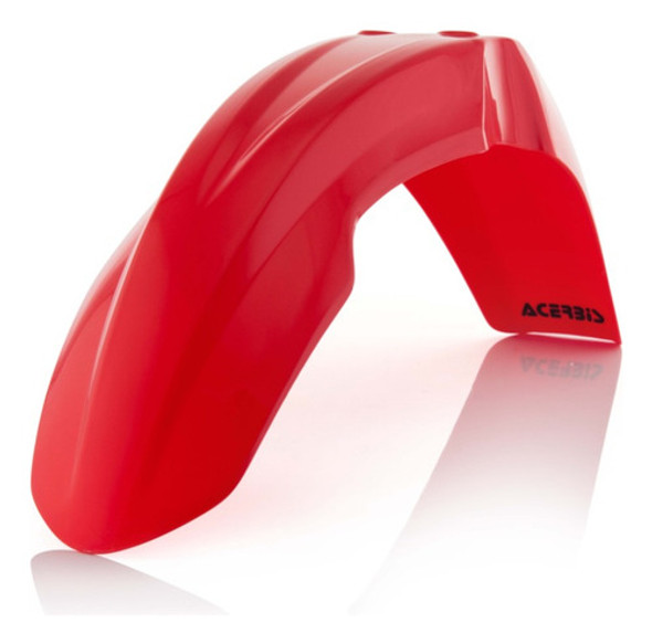 Guardabarro Delantero Rojo Honda Crf 250 X 2007 - Cafe Race 0