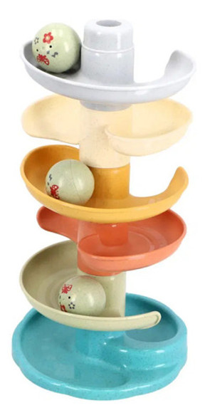 Torre Tobogan De Bolas Juego Didactico P/bebe Baby Favorite 0