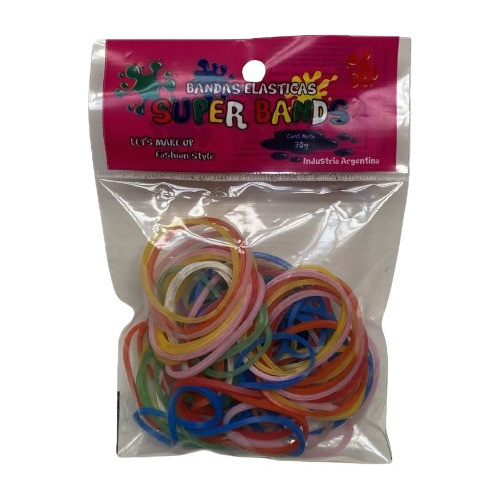 Bandas Elasticas Superband Bolsita 30 Grs Surtidas 0
